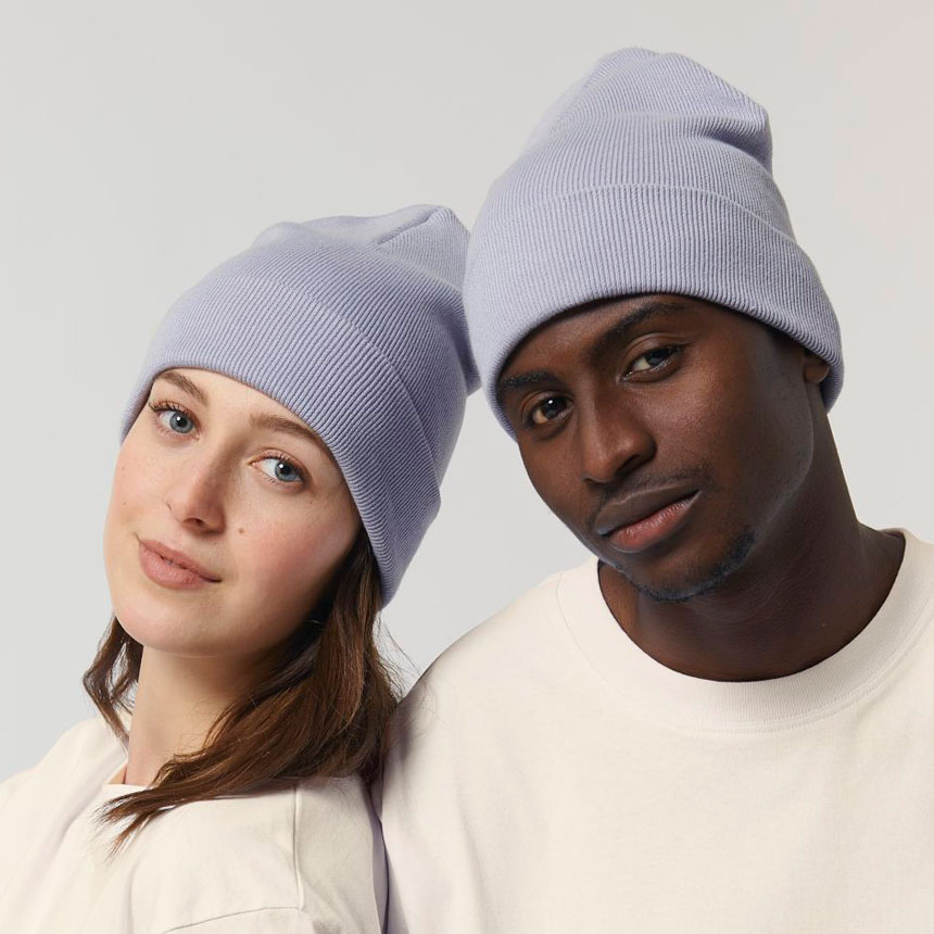 STAU772-Плетена Шапка Rib Beanie